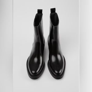 CAMPER Bonnie Black leather boots